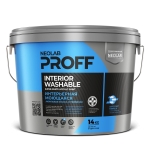Краска акриловая моющаяся Neolab PROFF INTERIOR WASHABLE
